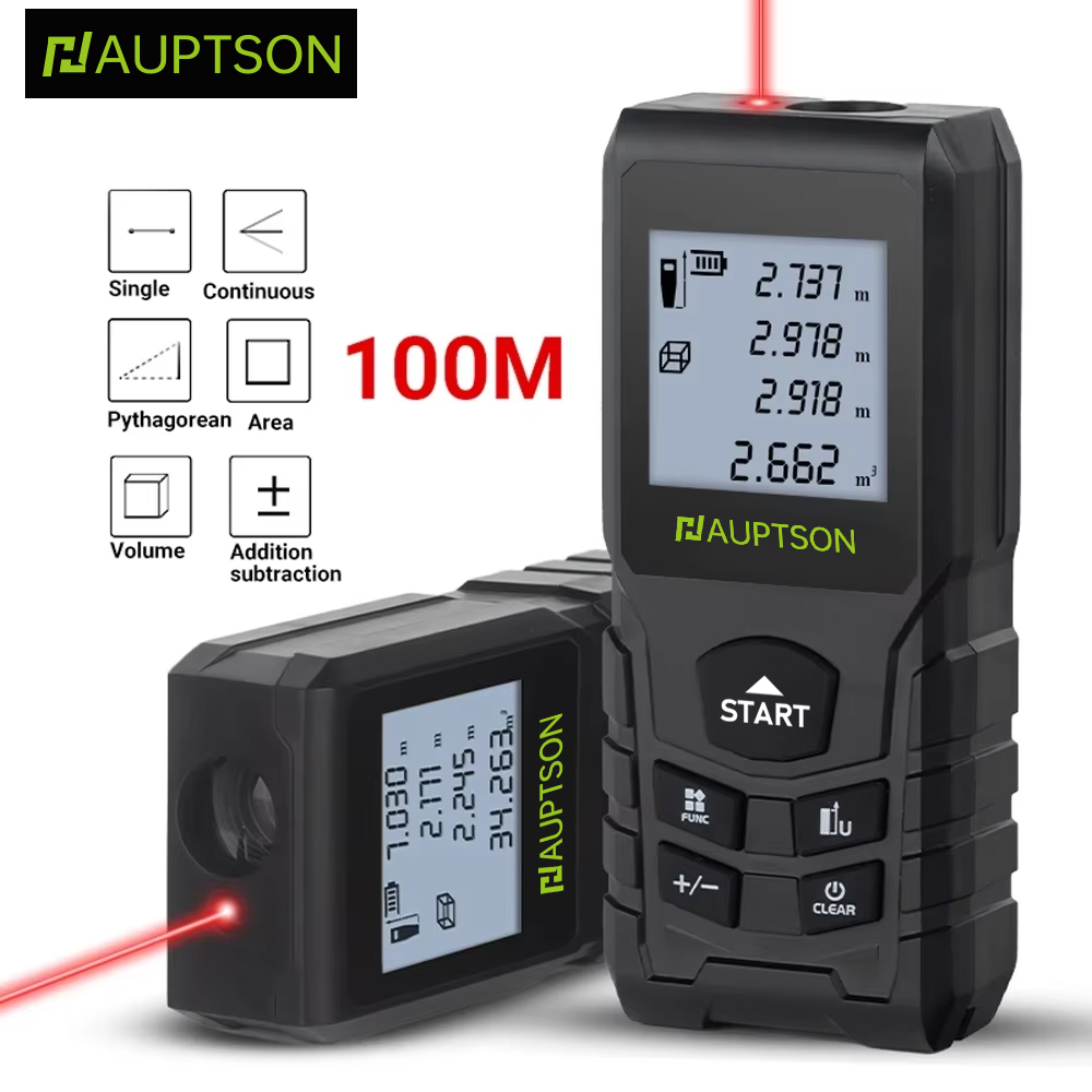Laser Distance Meter 100M - HAUPTSON 70/100M ليزر Rangefinder مقياس مسافات