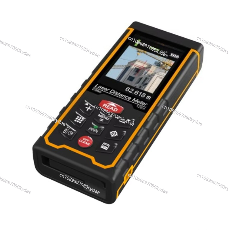 Laser Distance Meter With Bubble Level - M/ft/in/ft + في المدى 120 متر/394ft