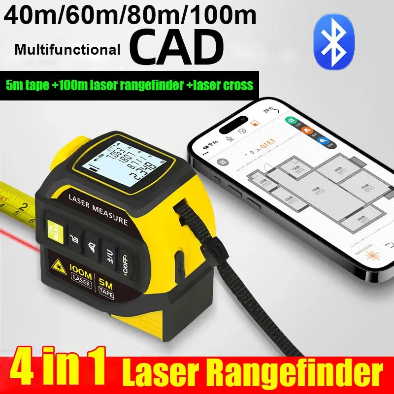 Laser Measure 40M Bluetooth - جهاز قياس المسافات بالليزر 4 في