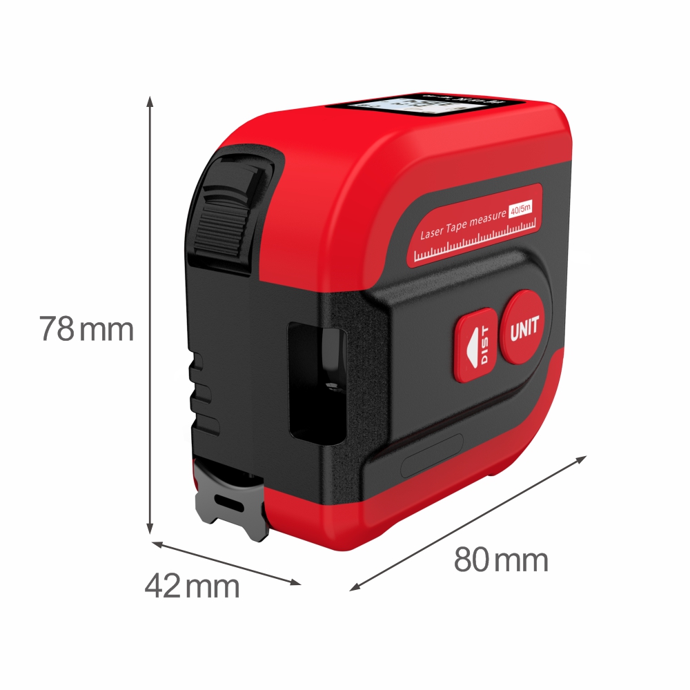 Digital Tape Measure 5M Laser - Noyafa الليزر مقياس مسافات 40 متر
