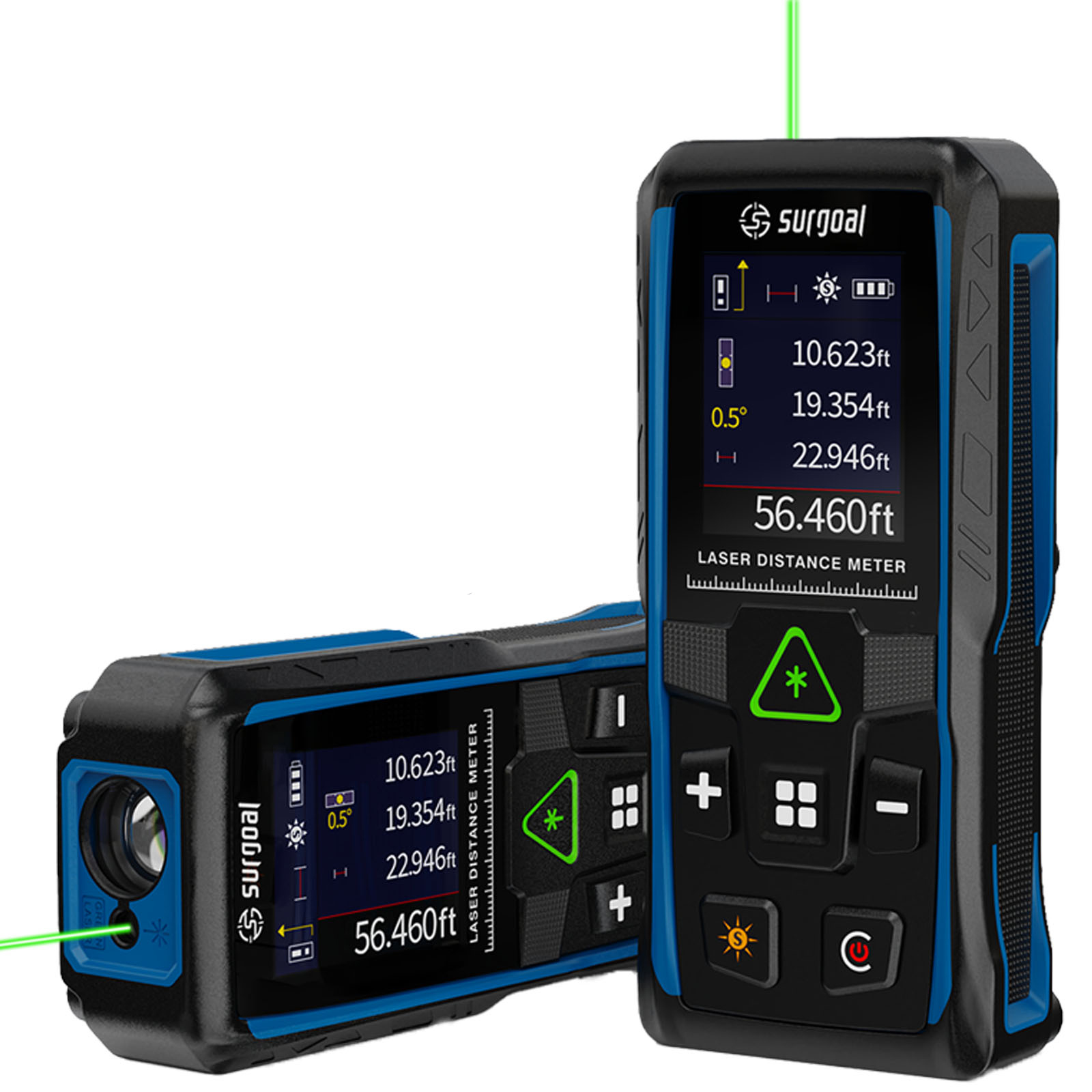 100 متر ليزر أخضر Rangefinder  - مراجعة Laser Distance Meter 100M وسعره
