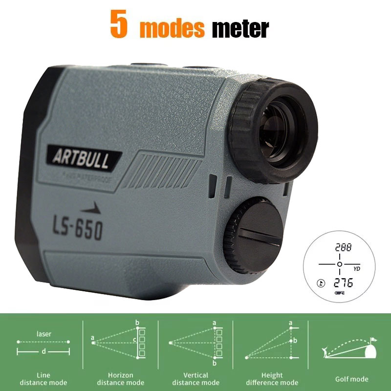 جهاز قياس المسافة بالليزر ARTB - مراجعة Golf Rangefinder Laser Slope وسعره