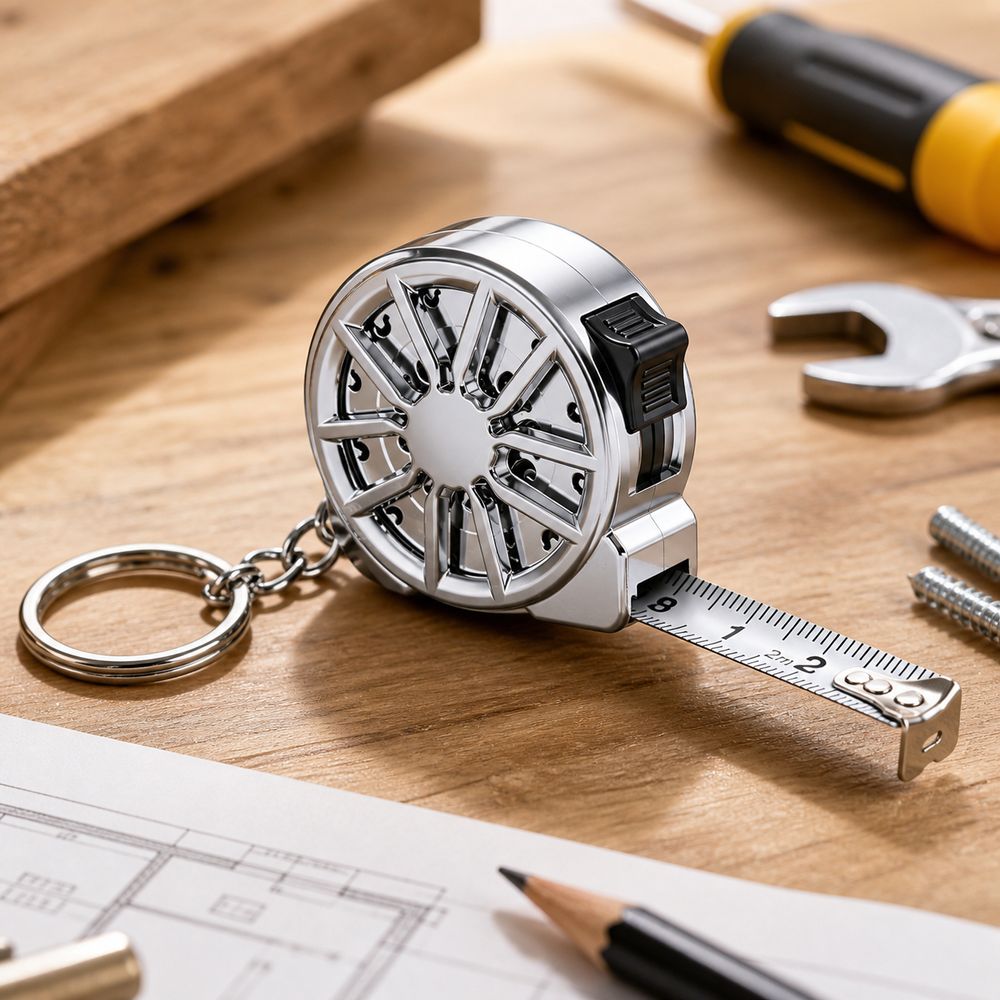 شريط قياس 2 متر مع حلقة مفاتيح - مراجعة Mini Laser Measure Keychain وسعره