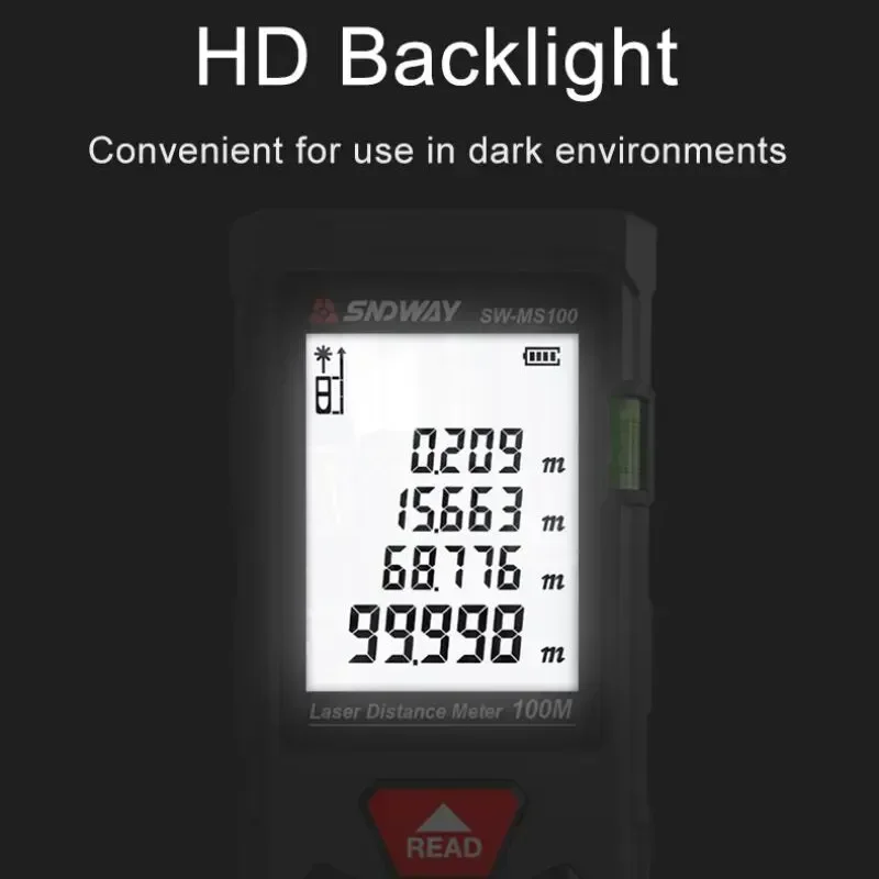 جهاز قياس المسافات بالليزر الر - مراجعة Laser Distance Meter 100M وسعره