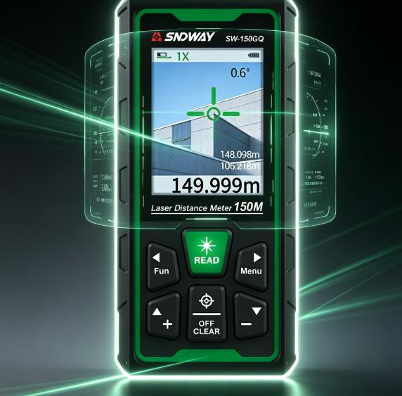 جهاز قياس المسافة بالليزر الأخ - مراجعة Laser Rangefinder 150M Outdoor وسعره