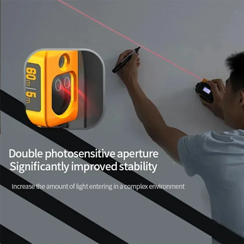 جهاز قياس المسافة بالليزر من ن - مراجعة Laser Distance Meter 2 In 1 Tape وسعره