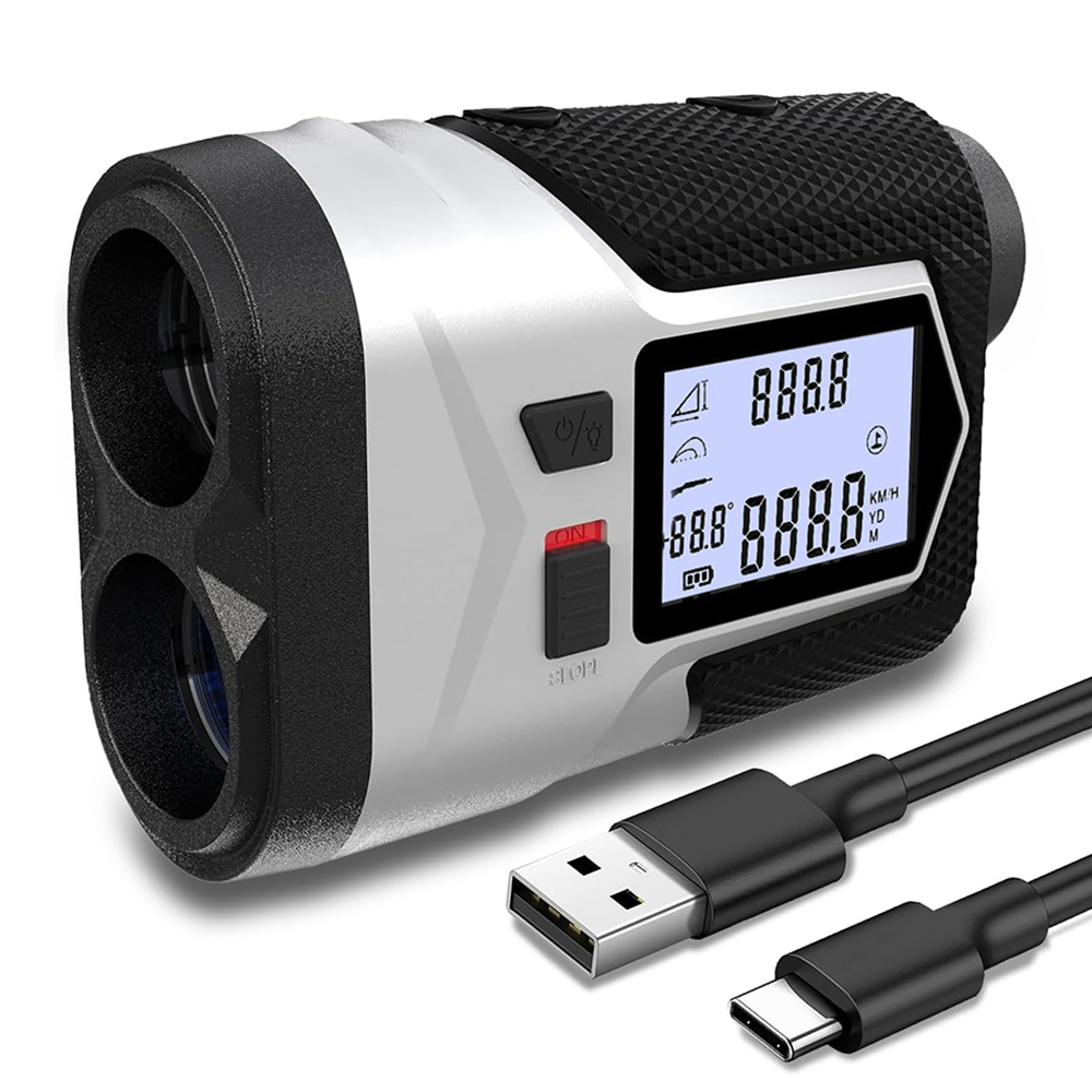 جهاز قياس المسافة بالليزر للصي - مراجعة Golf Rangefinder Laser Slope وسعره