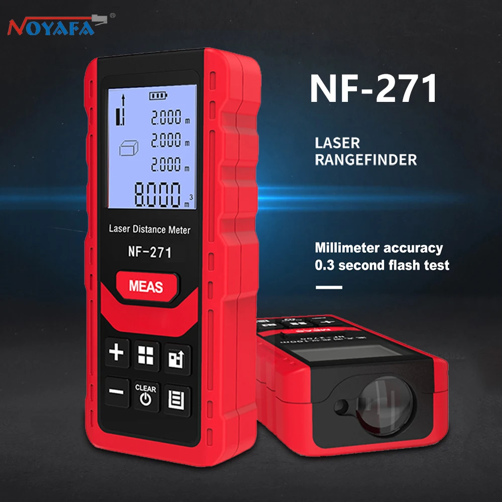 Noyafa-NF-271 ليزر مسافة متر ، - مراجعة Laser Distance Meter 100M وسعره