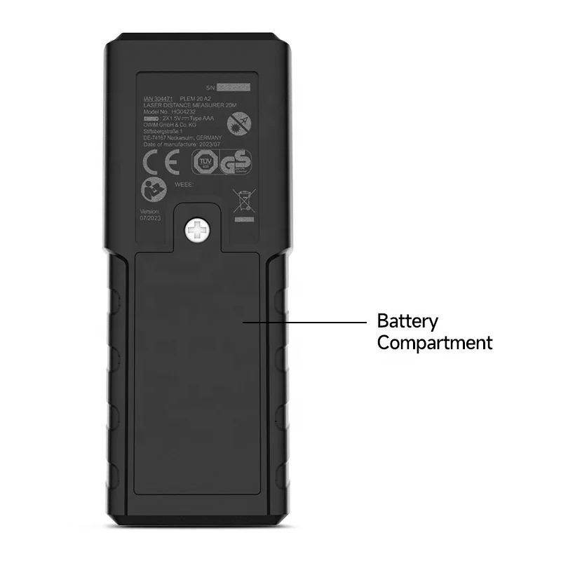 Nohawk 40m مسطرة كهربائية ذكية - مراجعة Laser Distance Meter With Bubble Level وسعره