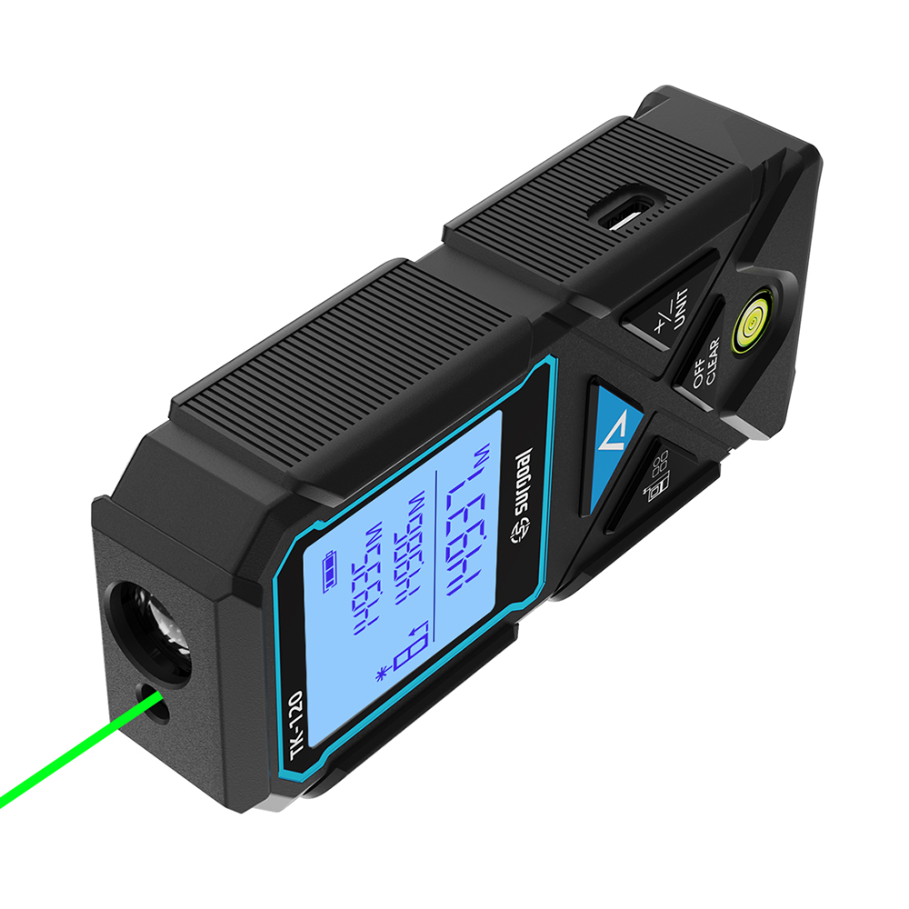 جهاز قياس المسافة بالليزر الأخ - مراجعة Laser Distance Meter With Bubble Level وسعره