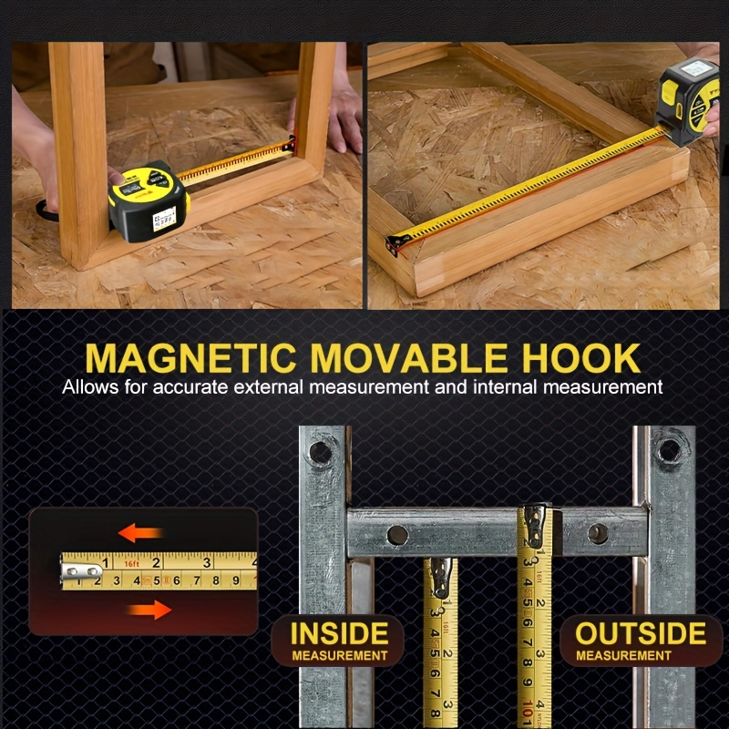 شريط قياس ليزر، شاشة رقمية ذكي - مراجعة Digital Tape Measure 5M Laser وسعره