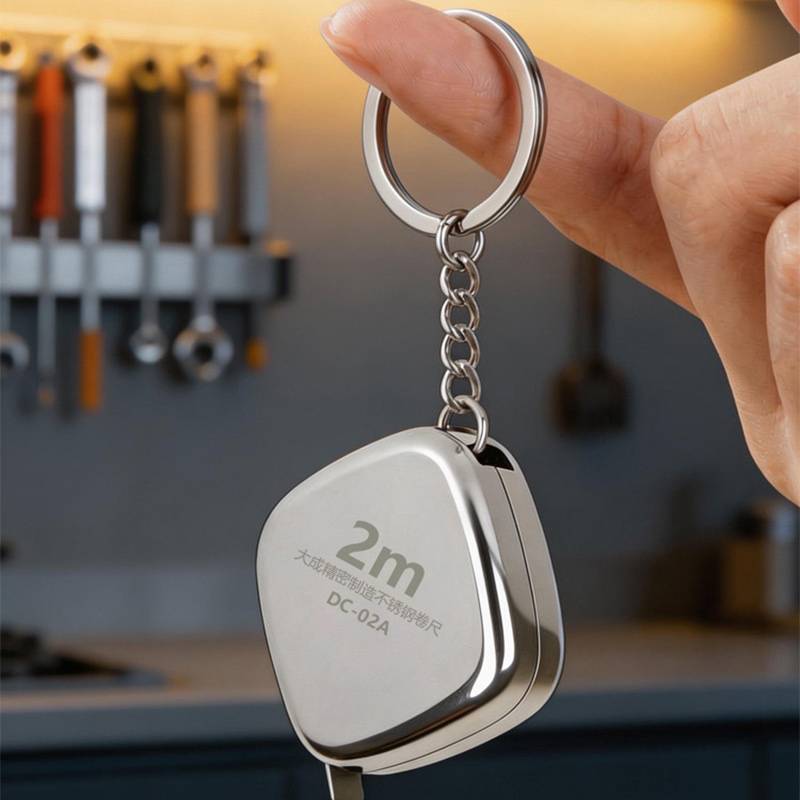 5 قطع جديدة من شريط قياس من ال - مراجعة Mini Laser Measure Keychain وسعره