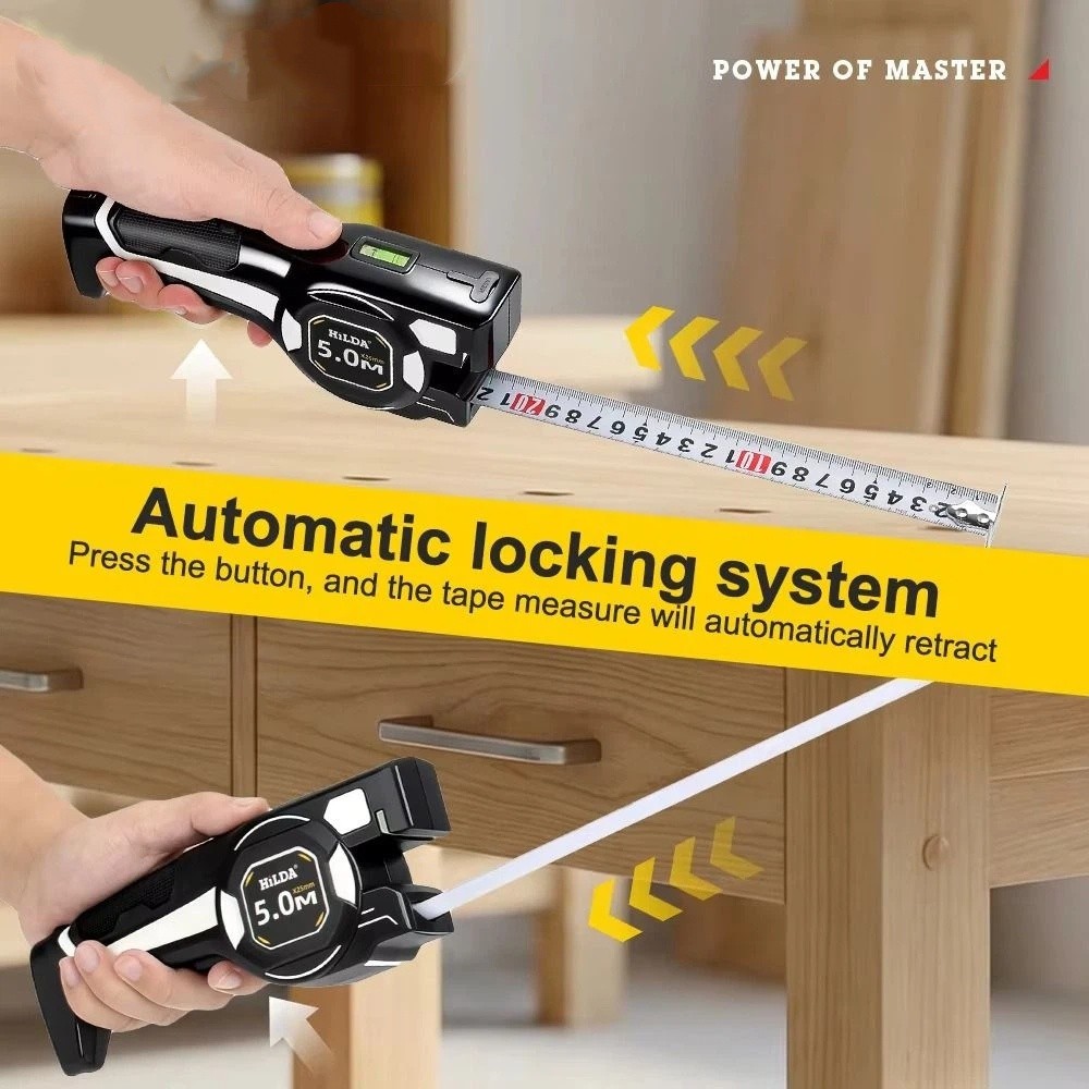 شريط قياس ليزري متين، قابل للس - مراجعة Digital Tape Measure 5M Laser وسعره