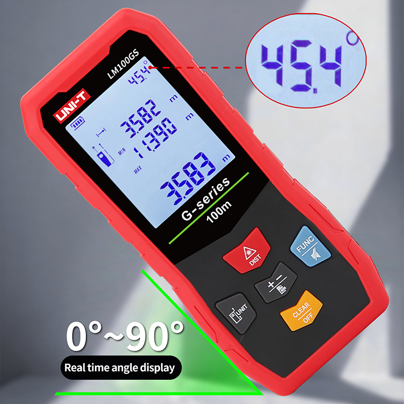 جهاز قياس المسافة بالليزر الأخ - مراجعة Laser Distance Meter 100M وسعره