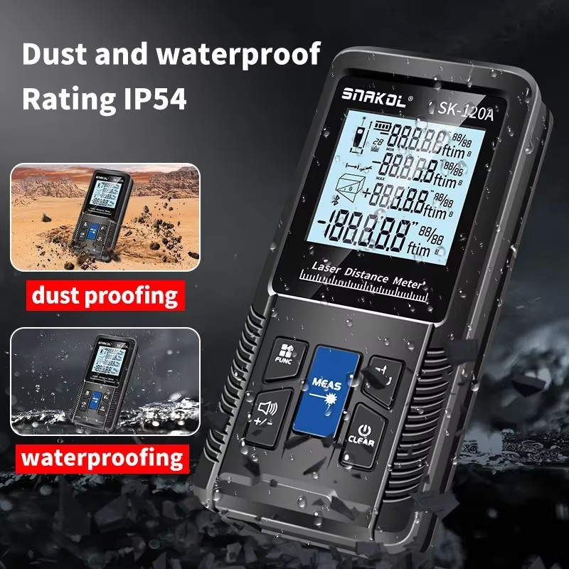 جهاز قياس المسافات بالليزر عال - مراجعة Laser Distance Meter 2 In 1 Tape وسعره