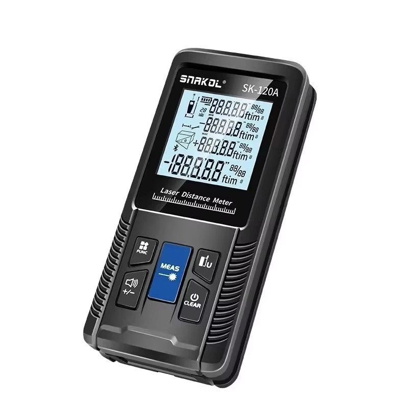 جهاز قياس المسافات بالليزر عال - مراجعة Laser Distance Meter 2 In 1 Tape وسعره