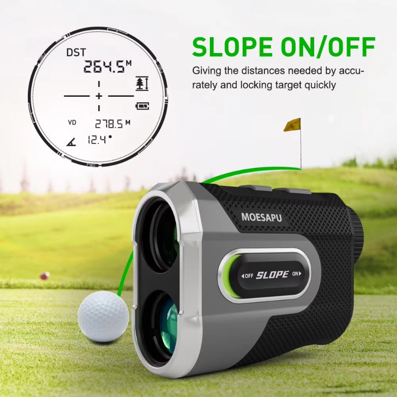 جهاز قياس المسافة الرقمي للجول - مراجعة Golf Rangefinder Laser Slope وسعره
