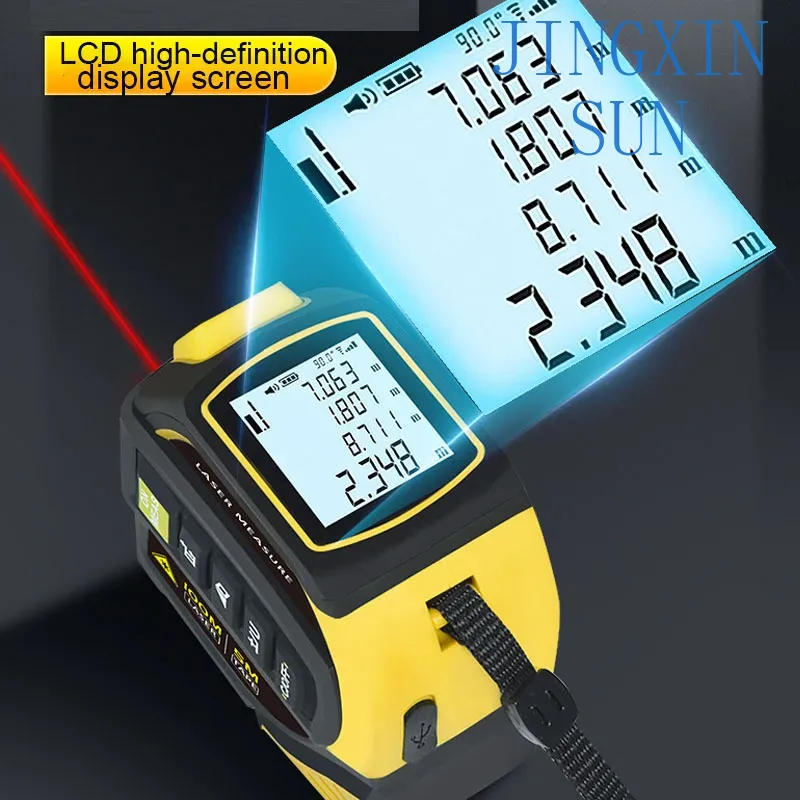 4 في 1 ليزر Rangefinder بلوتوث - مراجعة Laser Measure 40M Bluetooth وسعره