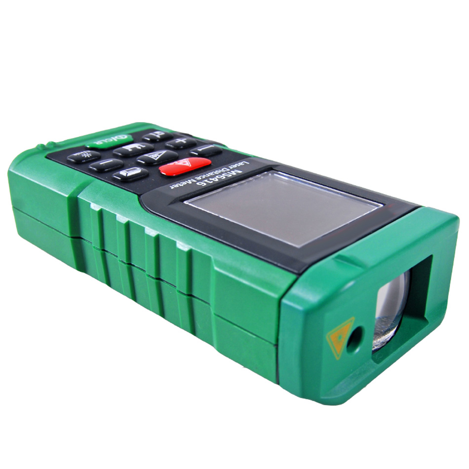 مقياس مسافات الليزر MS6418 عال - مراجعة Laser Distance Meter With Bubble Level وسعره