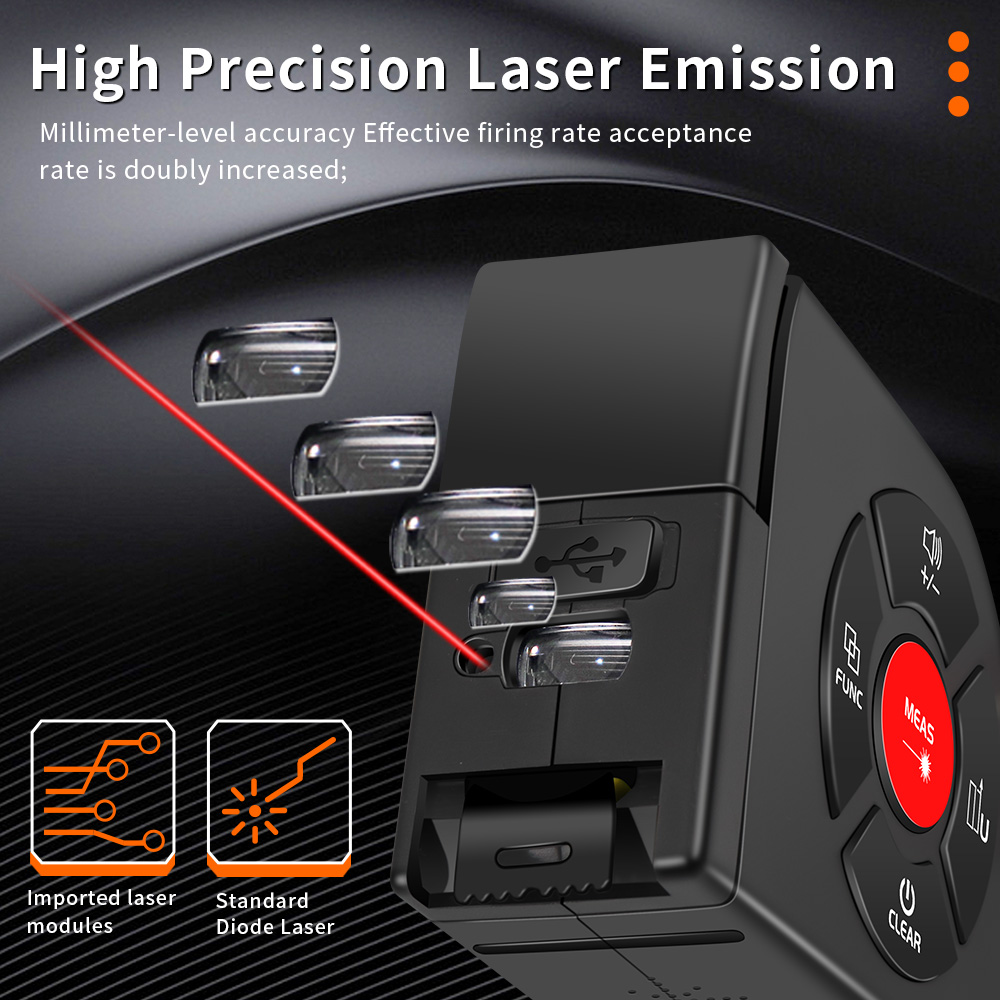 شريط قياس ليزري من سناكول، جها - مراجعة Laser Distance Meter 2 In 1 Tape وسعره