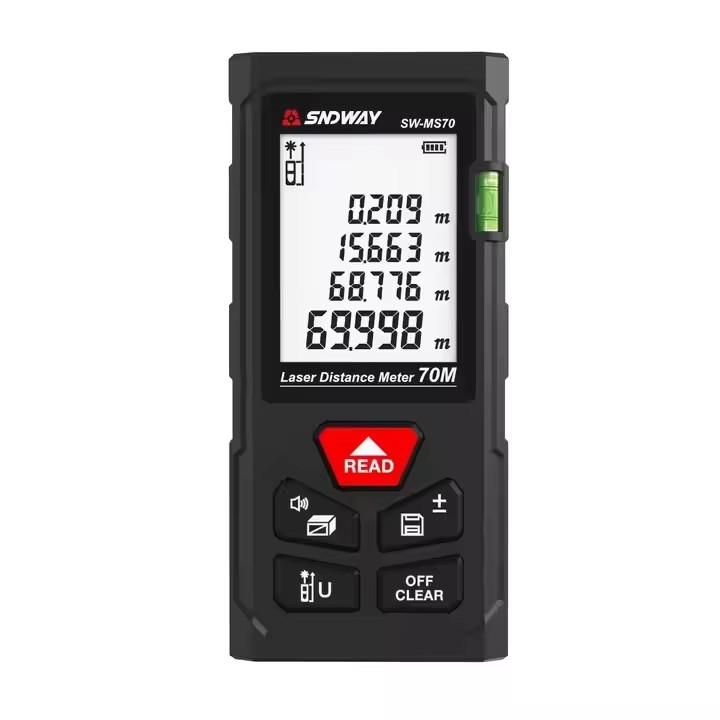 جهاز قياس المسافة بالليزر الاح - مراجعة Laser Measure Area Volume Calculator وسعره
