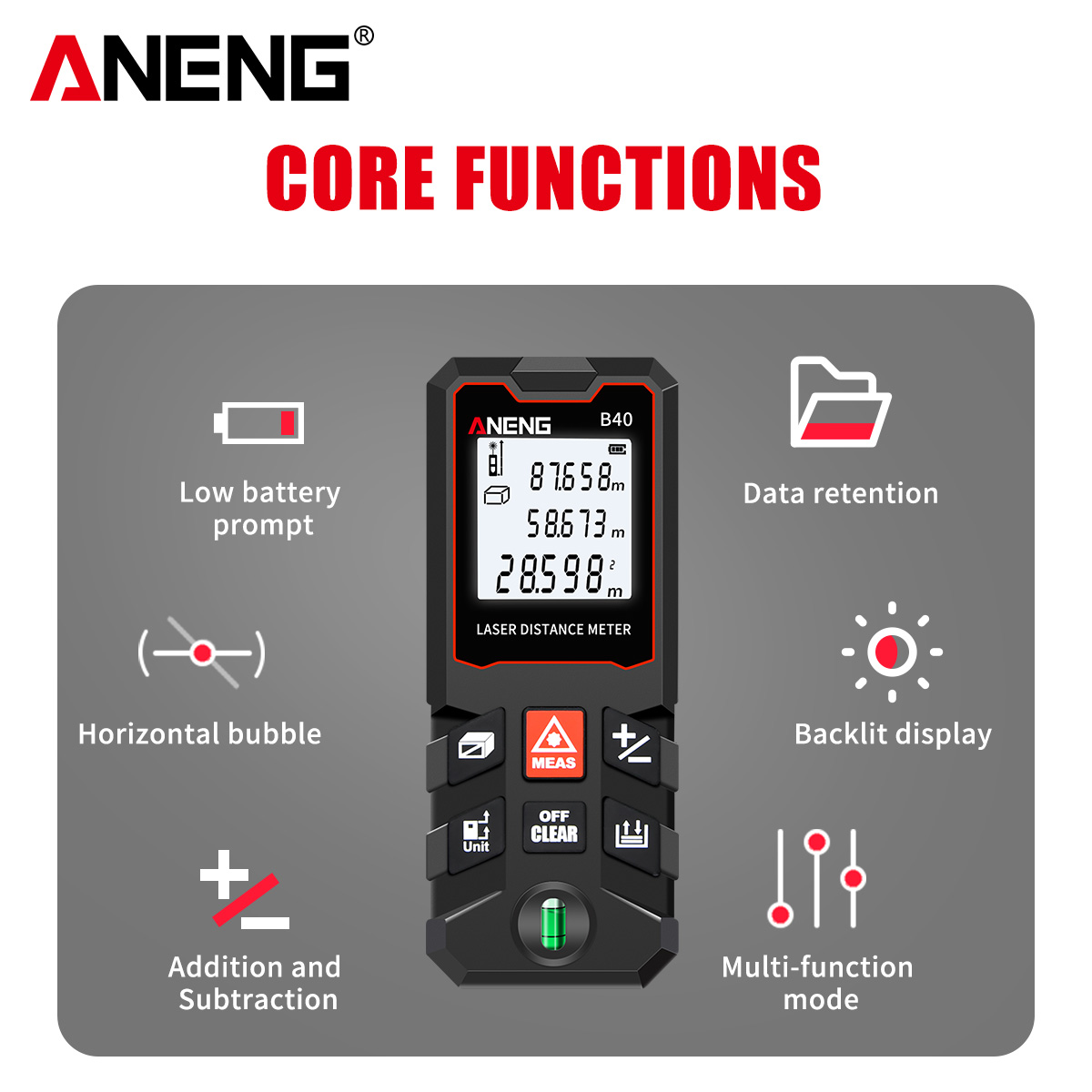 جهاز قياس المسافة بالليزر المح - مراجعة Laser Measure Area Volume Calculator وسعره