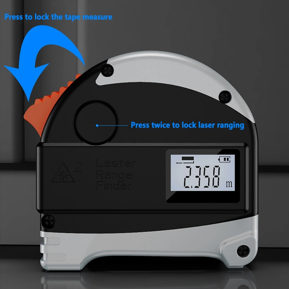 شريط قياس الليزر العرض الرقمي  - مراجعة Digital Tape Measure 5M Laser وسعره