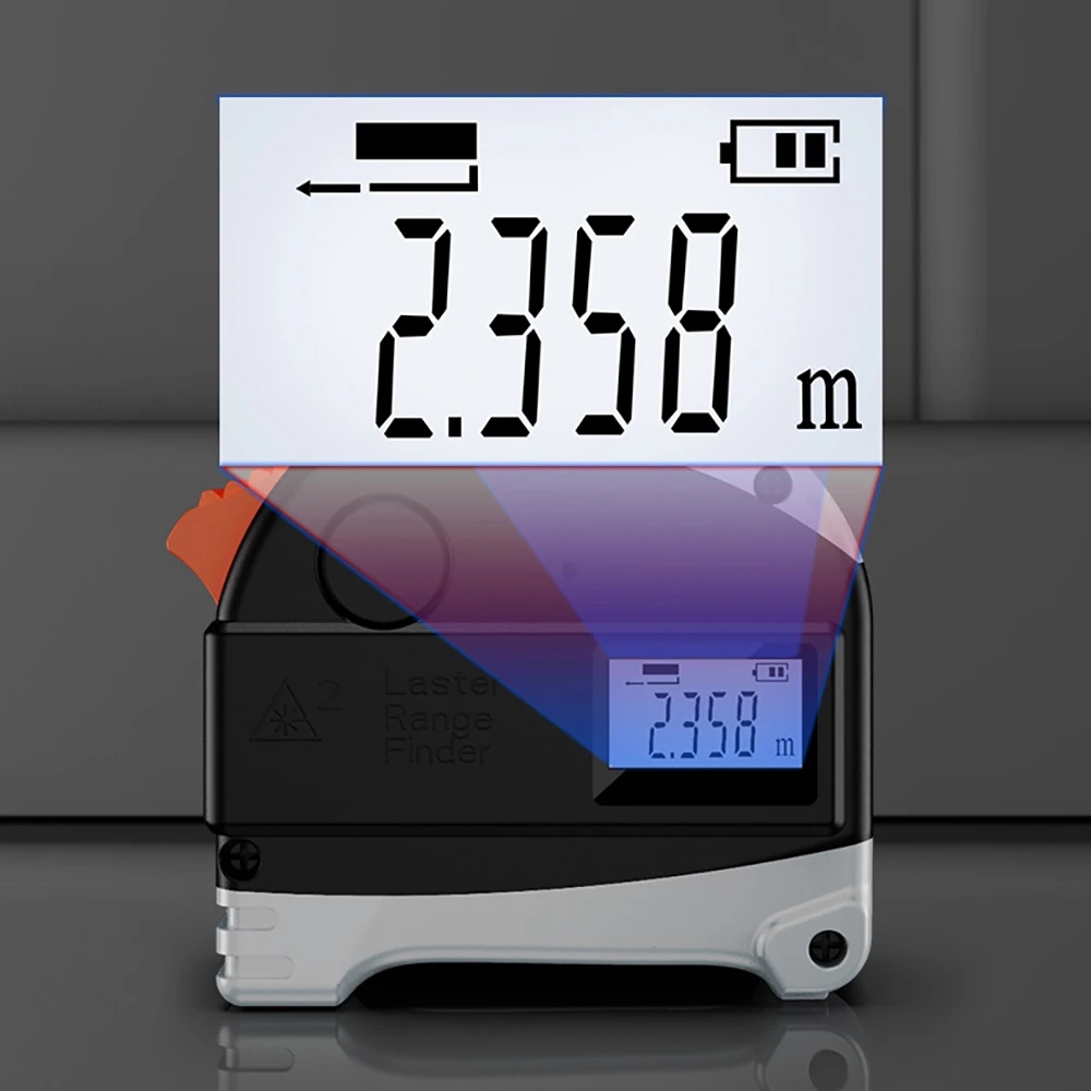 شريط قياس الليزر العرض الرقمي  - مراجعة Digital Tape Measure 5M Laser وسعره