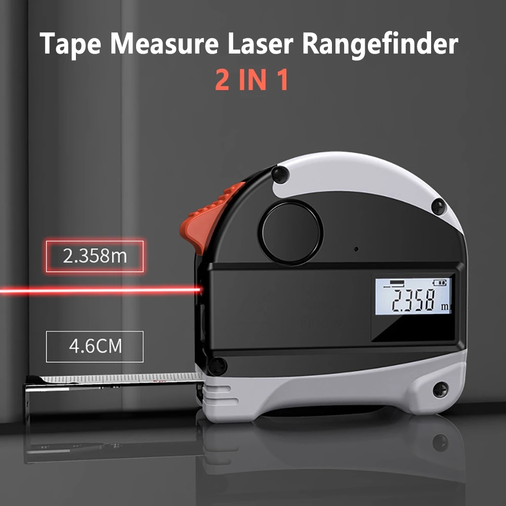 شريط قياس الليزر العرض الرقمي  - مراجعة Digital Tape Measure 5M Laser وسعره