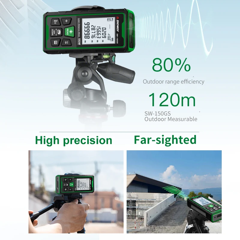 جهاز قياس المسافة بالليزر الأخ - مراجعة Laser Distance Meter 100M وسعره