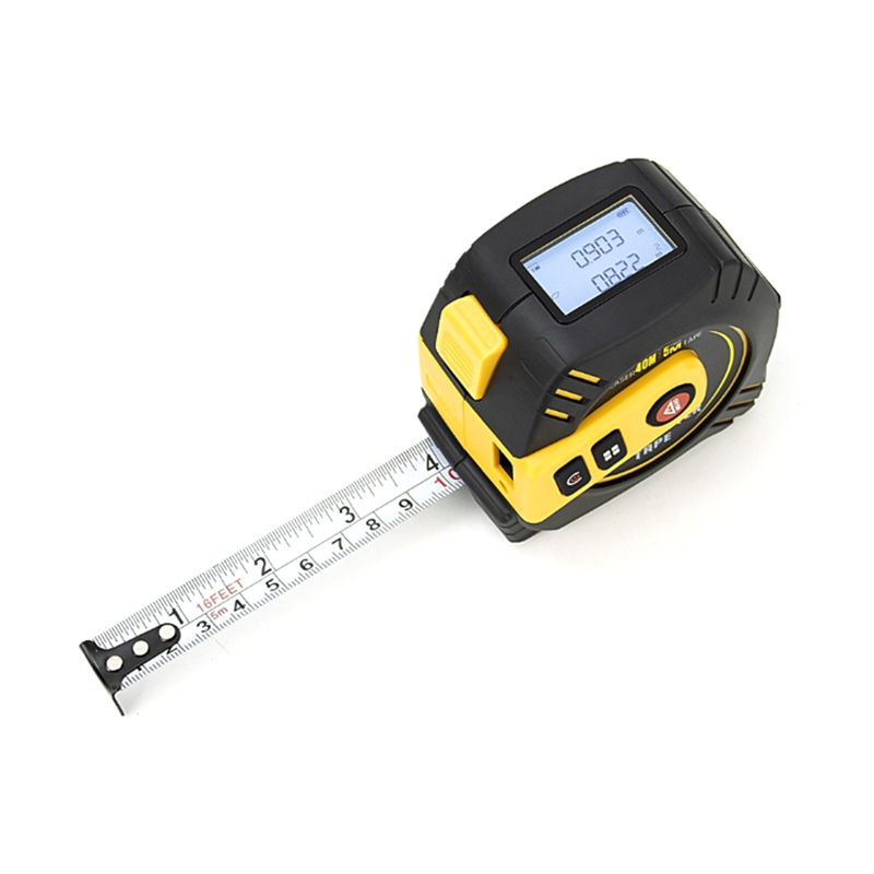 B62B شريط قياس ليزري 2 في 1 عا - مراجعة Laser Distance Meter 2 In 1 Tape وسعره