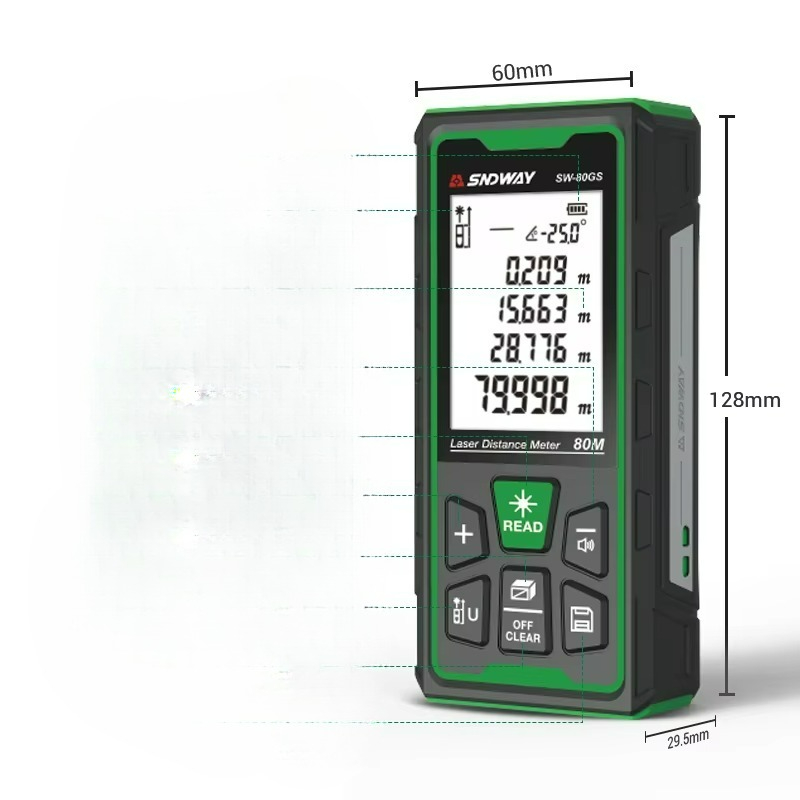 جهاز قياس المسافات بالليزر الأ - مراجعة Laser Rangefinder 150M Outdoor وسعره