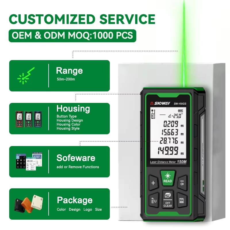 جهاز قياس المسافات بالليزر الأ - مراجعة Laser Rangefinder 150M Outdoor وسعره