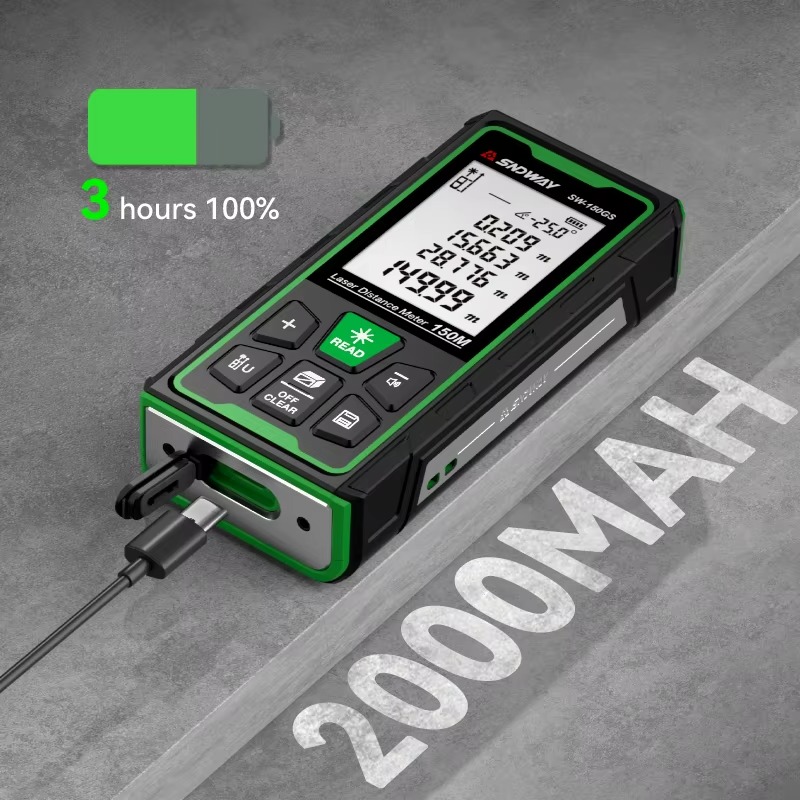 جهاز قياس المسافات بالليزر الأ - مراجعة Laser Rangefinder 150M Outdoor وسعره