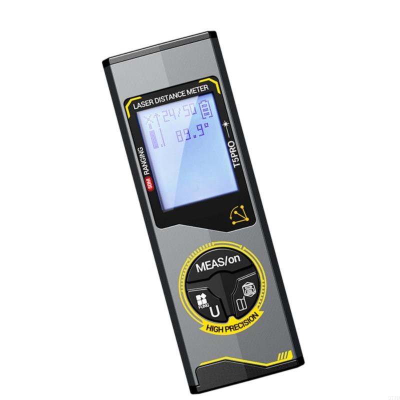 محدد المدى مع 50 مجموعة تخزين، - مراجعة Laser Measure Area Volume Calculator وسعره