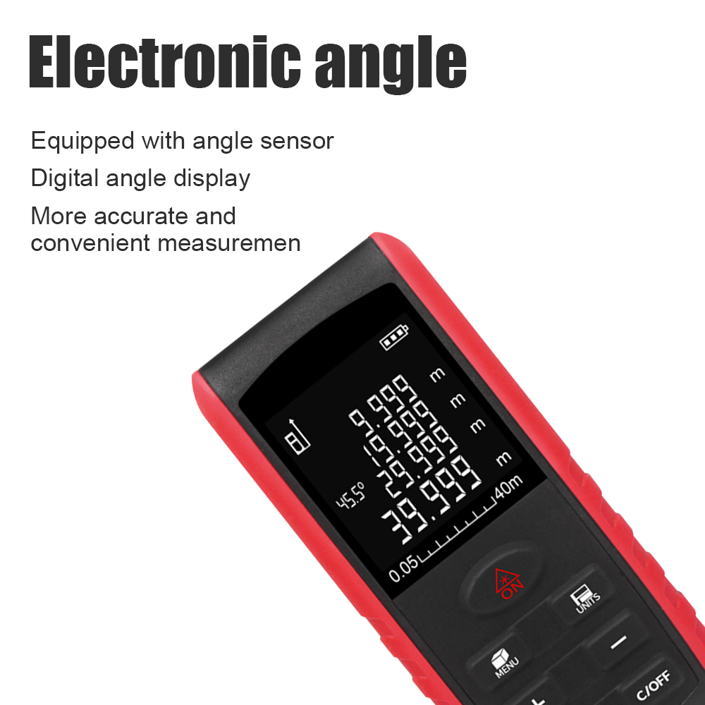 جهاز قياس المسافة بالليزر الذك - مراجعة Laser Distance Meter 100M وسعره