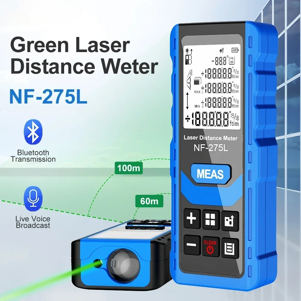 جهاز قياس المسافة بالليزر الرق - مراجعة Laser Distance Meter 100M وسعره