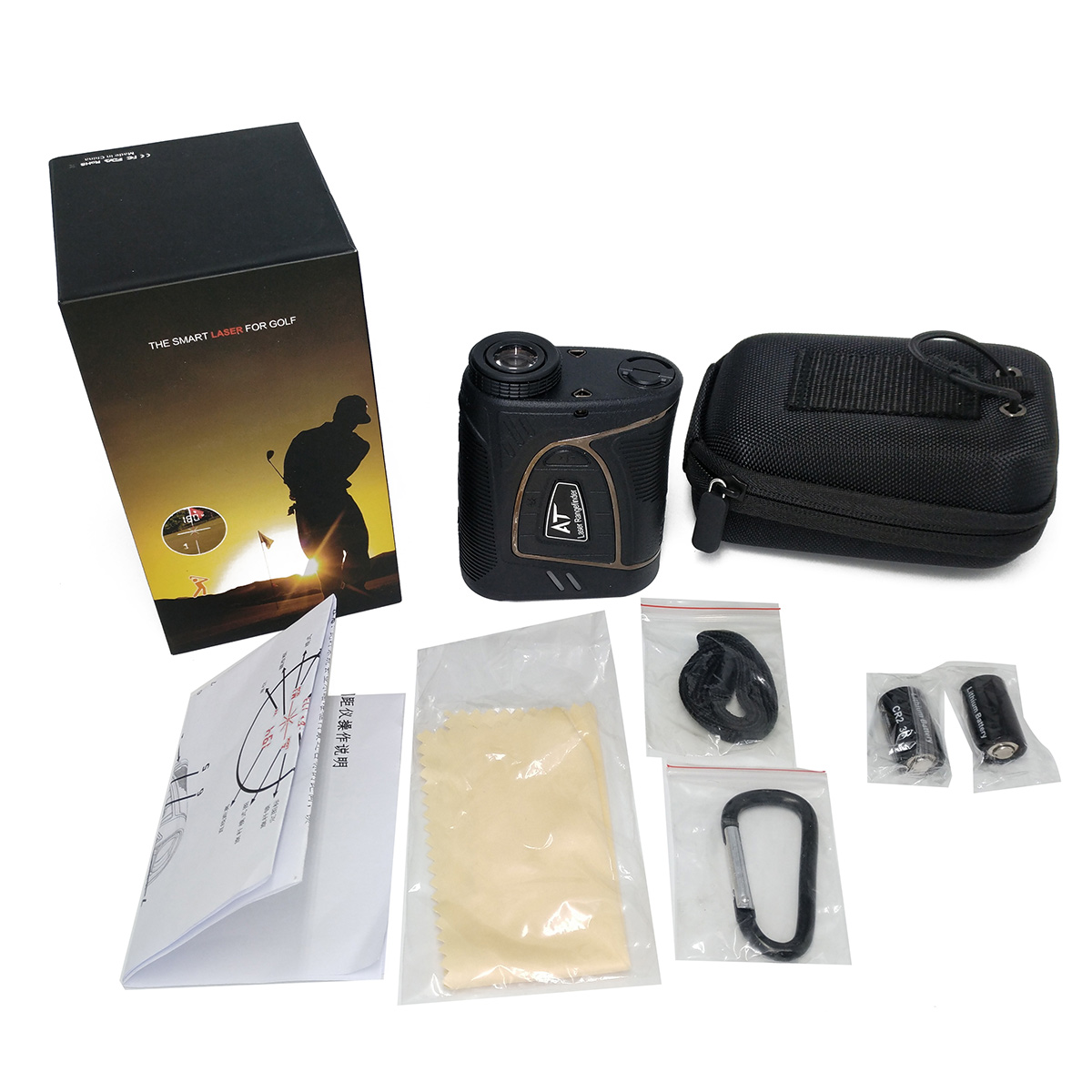 TONTUBE 1200 ياردة جولف ليزر R - مراجعة Golf Rangefinder Laser Slope وسعره