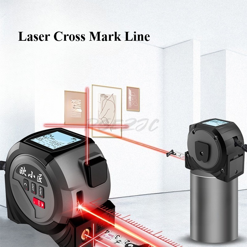 شريط قياس محدد المدى بالليزر ع - مراجعة Digital Tape Measure 5M Laser وسعره