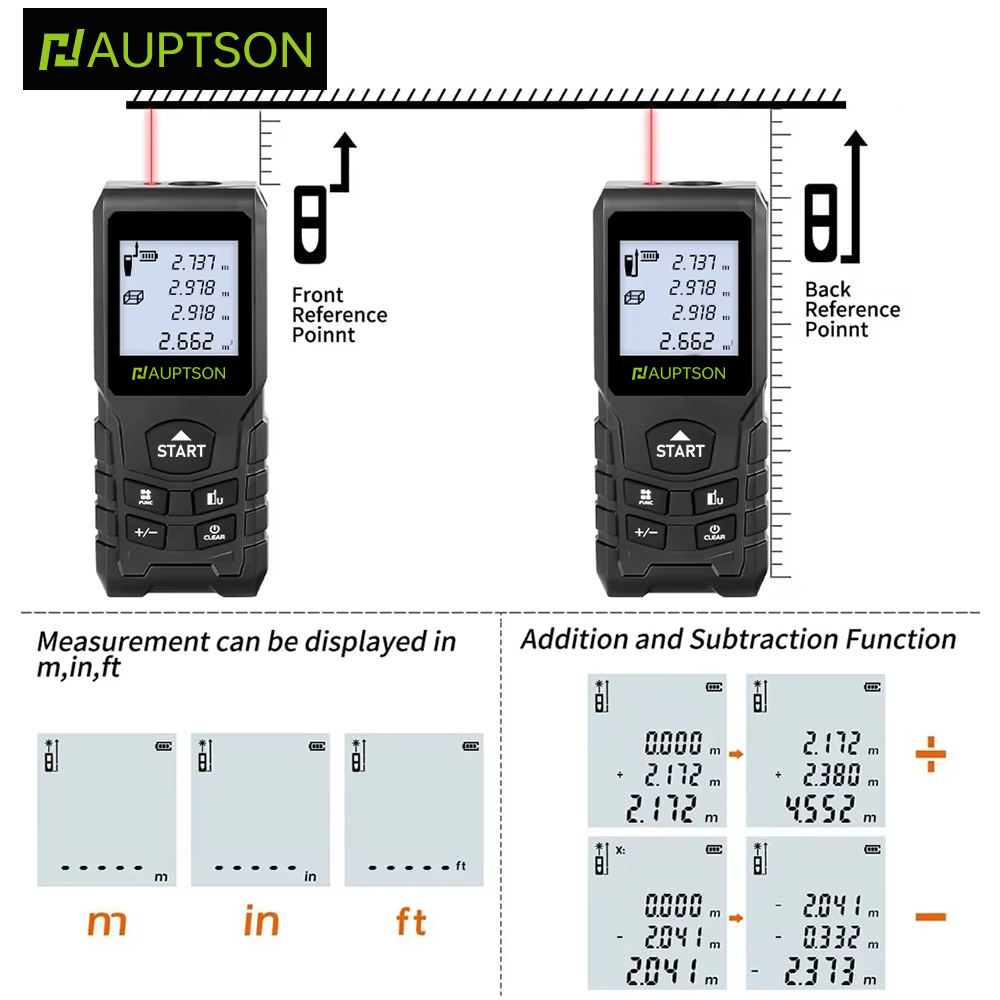 HAUPTSON 70/100M ليزر Rangefin - مراجعة Laser Distance Meter 100M وسعره