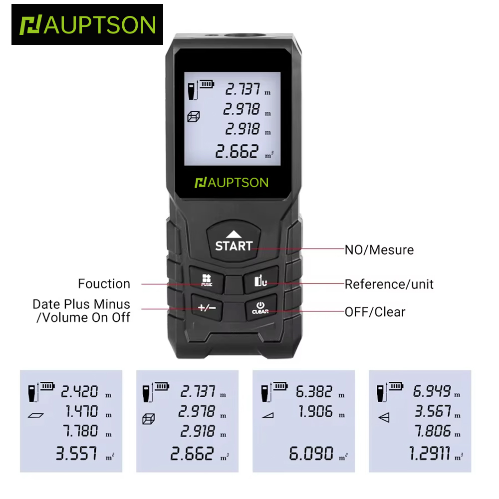 HAUPTSON 70/100M ليزر Rangefin - مراجعة Laser Distance Meter 100M وسعره