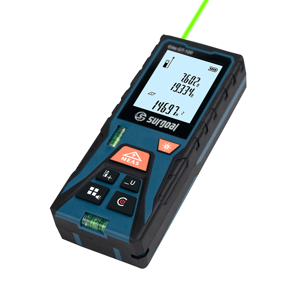 جهاز قياس المسافة بالليزر الأخ - مراجعة Laser Distance Meter With Bubble Level وسعره
