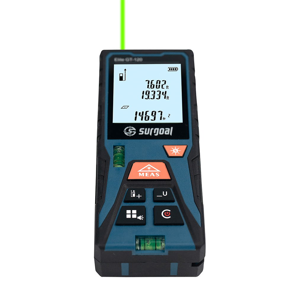 جهاز قياس المسافة بالليزر الأخ - مراجعة Laser Distance Meter With Bubble Level وسعره