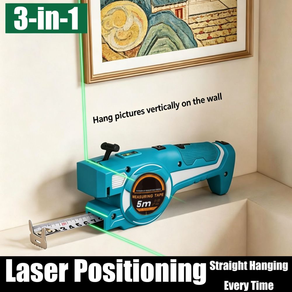 جهاز قياس المسافة بالليزر 3 في - مراجعة Digital Tape Measure 5M Laser وسعره