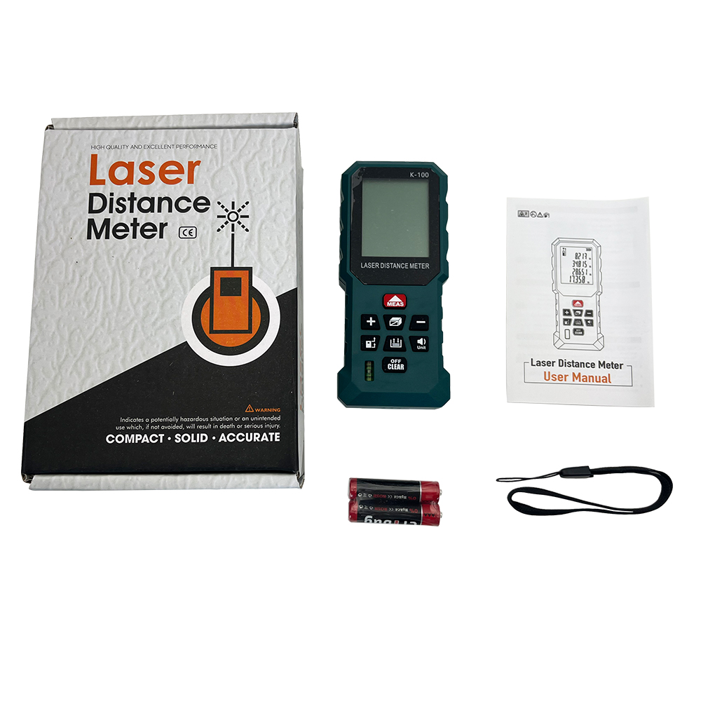 Heipoe مقياس مسافات ليزر عالي  - مراجعة Laser Distance Meter With Bubble Level وسعره