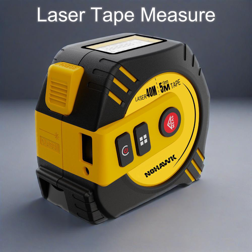 شريط قياس ليزري نوهوك عالي الد - مراجعة Laser Distance Meter 2 In 1 Tape وسعره