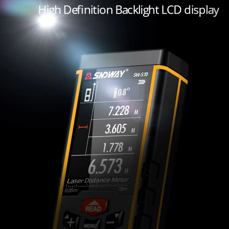 جهاز قياس المسافة بالليزر احتر - مراجعة Laser Measure Area Volume Calculator وسعره