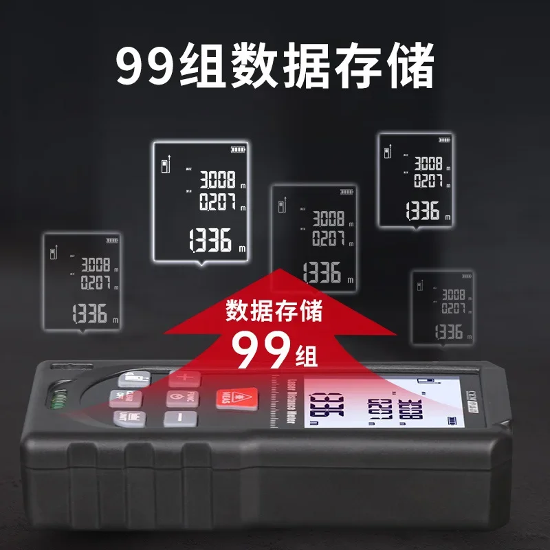 مقياس مسافات ليزري بتقنية RMS  - مراجعة Laser Distance Meter With Bubble Level وسعره