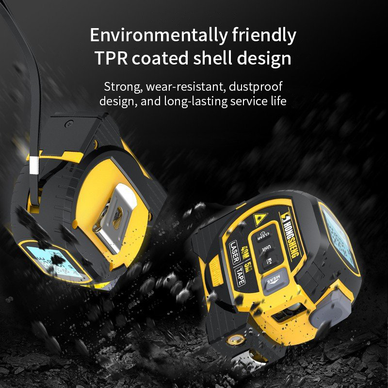 مقياس مسافات الليزر قياس شريط  - مراجعة Digital Tape Measure 5M Laser وسعره