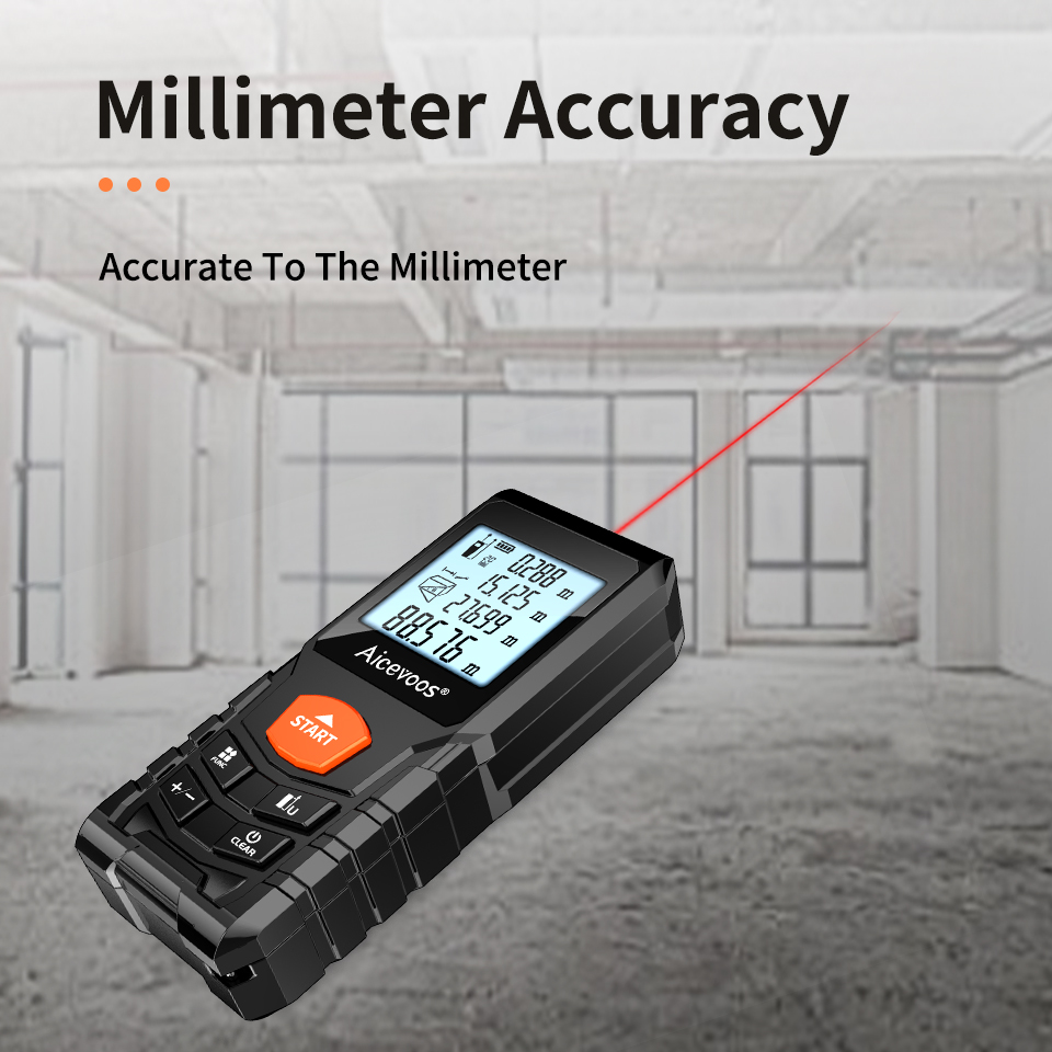 Aicevoos الرقمية ليزر Rangefin - مراجعة Laser Distance Meter 100M وسعره